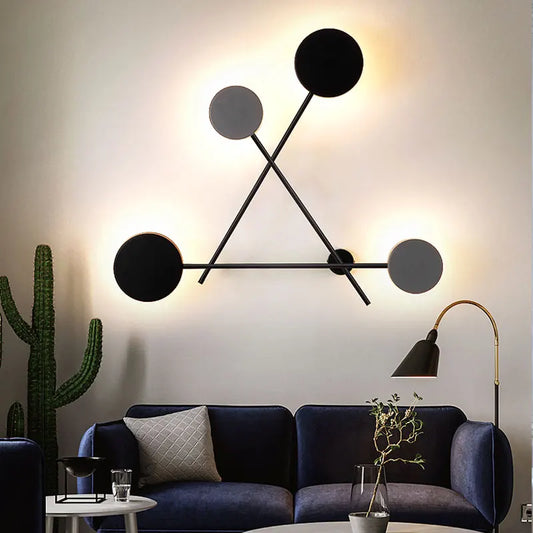 SymmetryGlow | LED Wall Light Art1