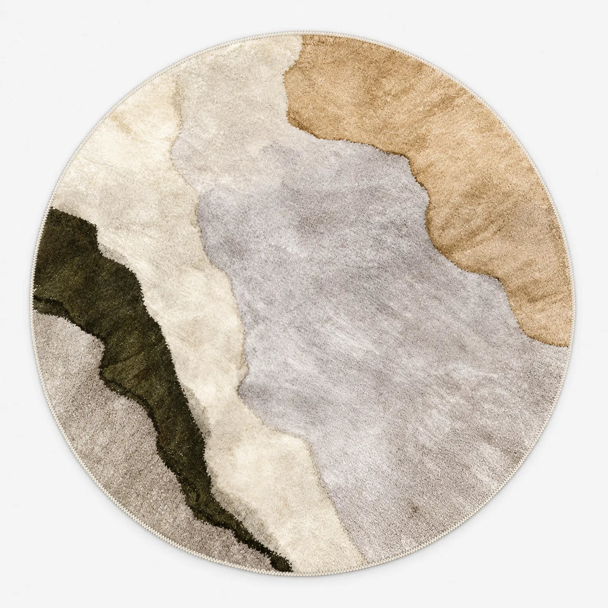 Terranova - Abstract Round Rug