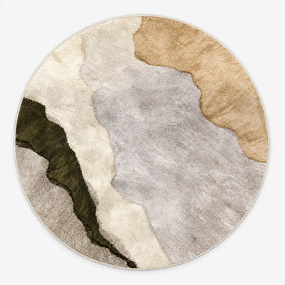 Terranova - Abstract Round Rug
