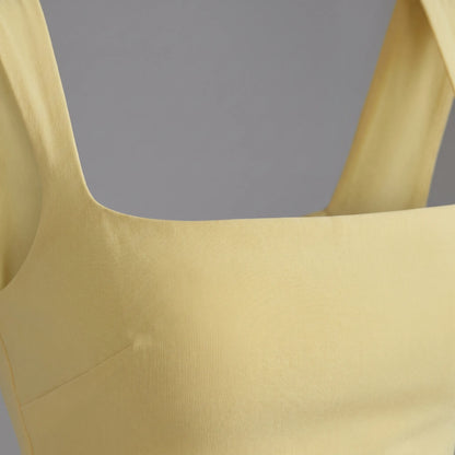 Tessara - Figure-Hugging Yellow Maxi Dress