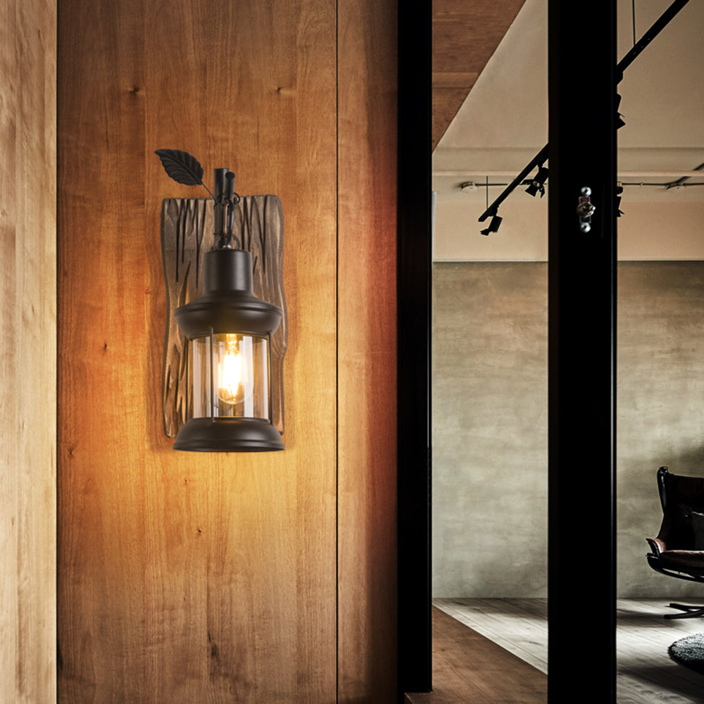 TimberFlame | Rustic Vintage Wall Light4