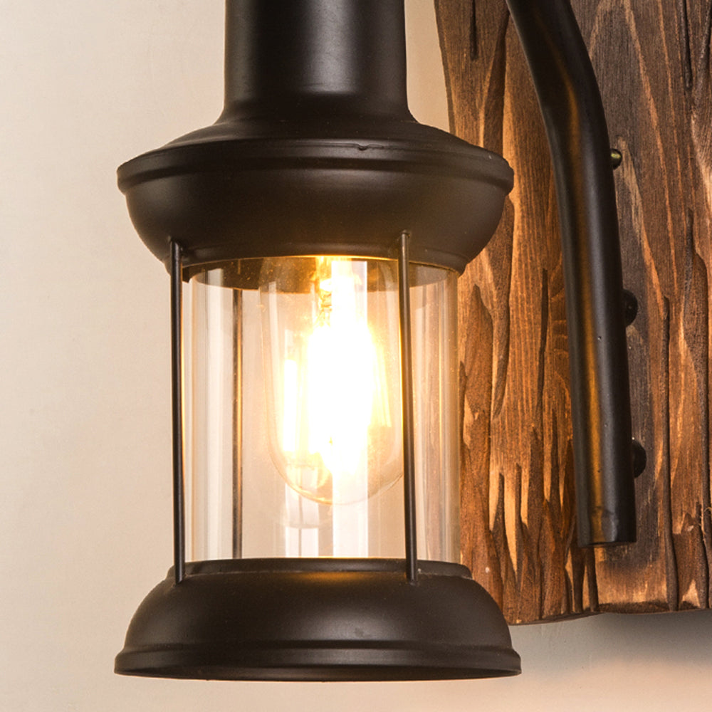 TimberFlame | Rustic Vintage Wall Light5
