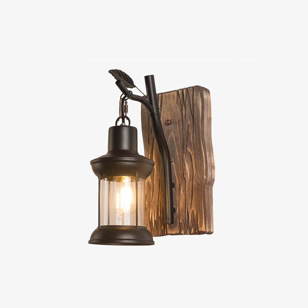 TimberFlame | Rustic Vintage Wall Light6