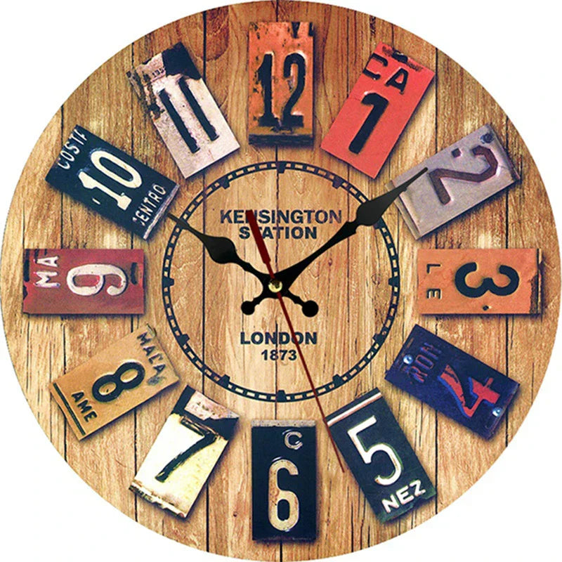 Home & Garden > Decor > Clocks > Wall Clocks4TimberTale | Country Charm Wall4