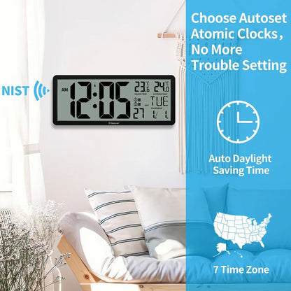 TimeTemp Pro | Advanced Digital Clock with Weather Display2