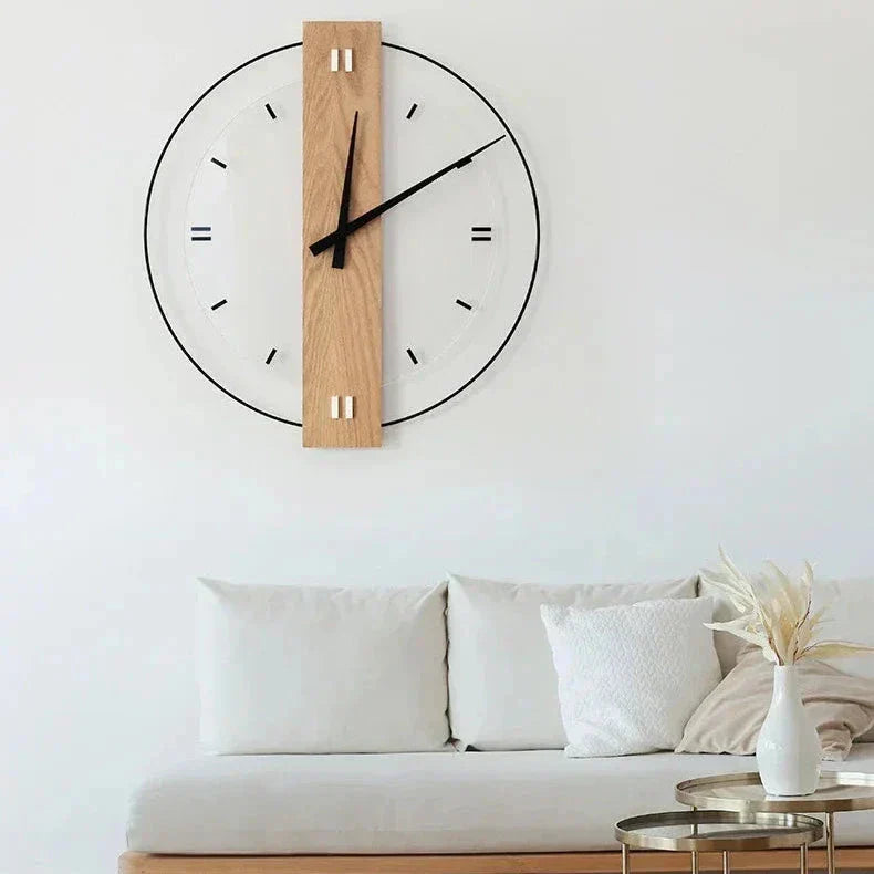 TimelessOak | Elegant Minimalism in Wood and Glass1