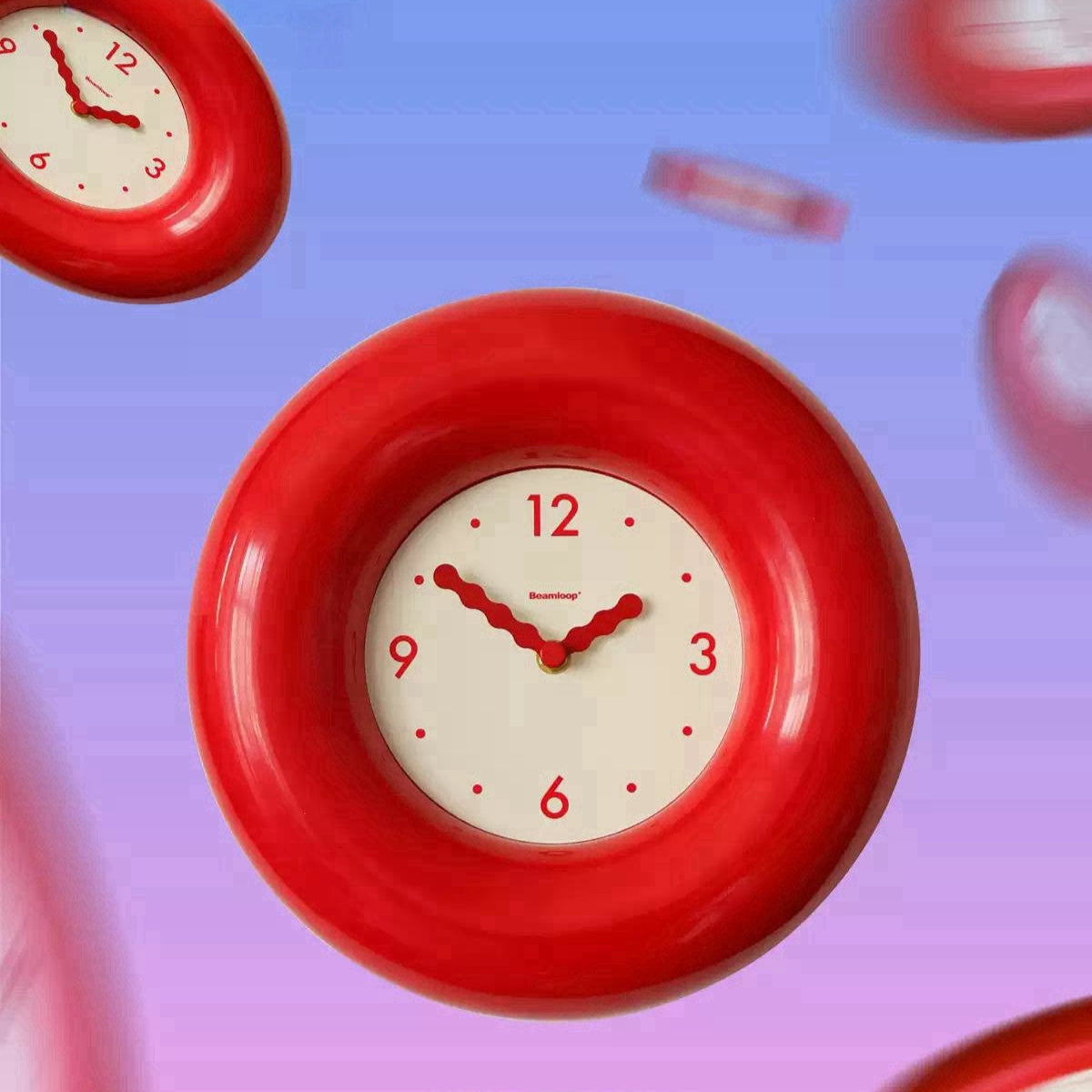 Tovalo - Round Bagel Style Wall Clock