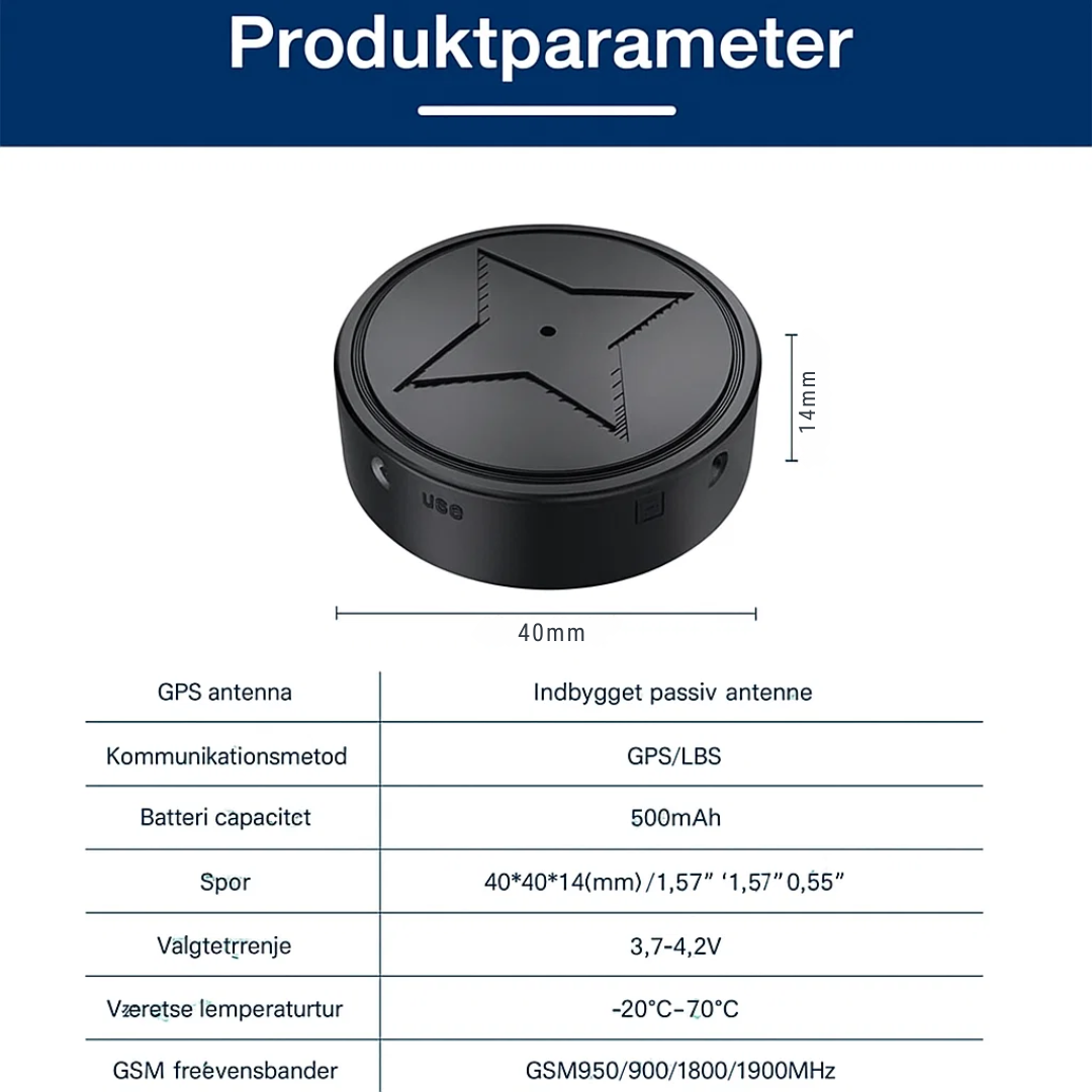 Trackera - Compact Magnetic Tracker Device