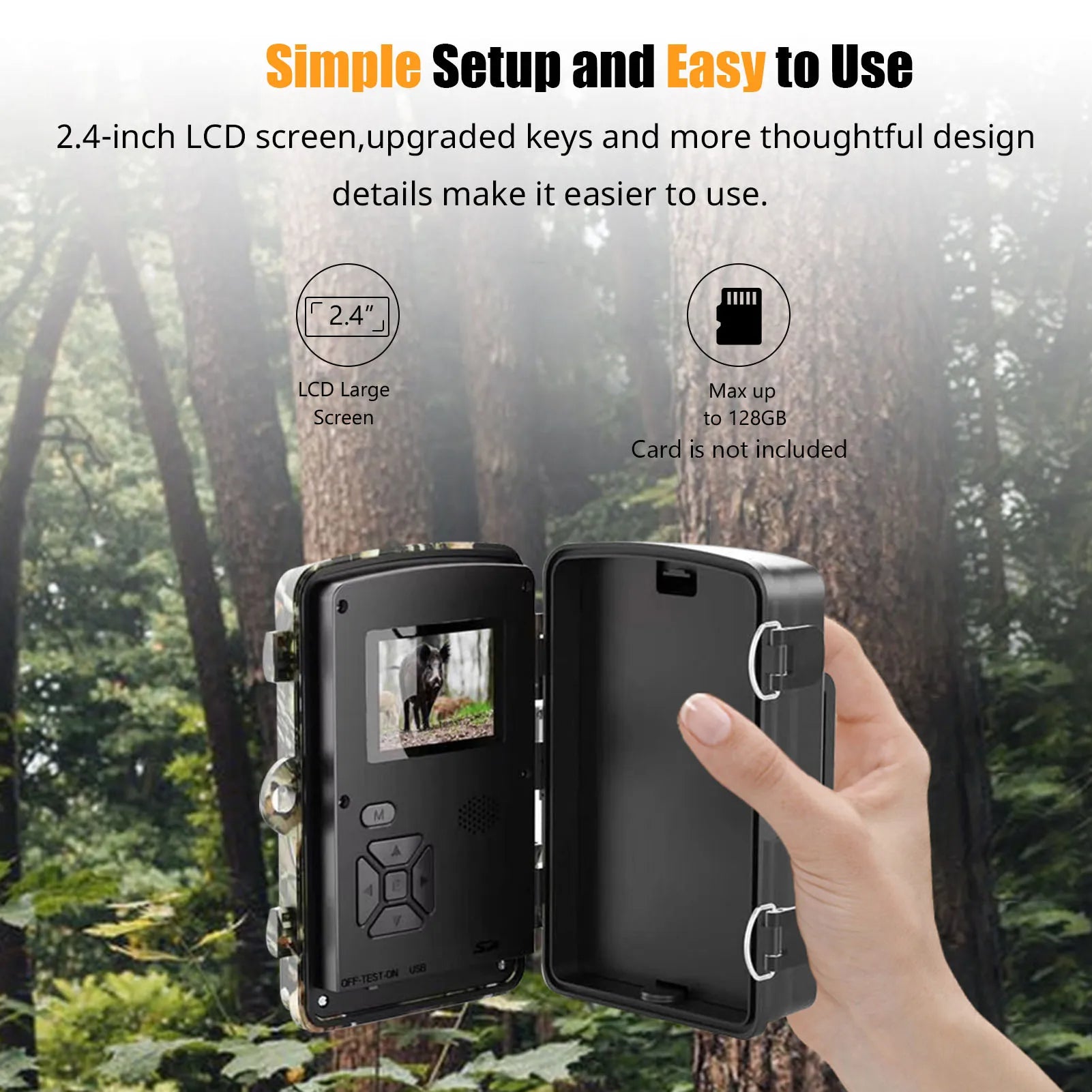 TrailNox - Compact Trail Camera Unit