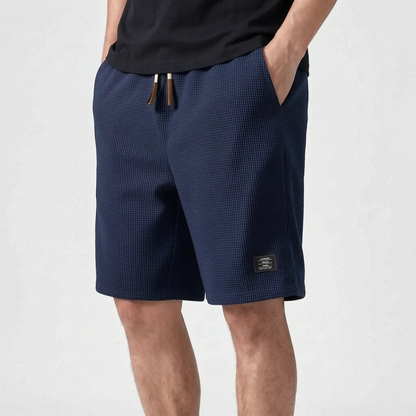 Travis - Textured Casual Men's Shorts