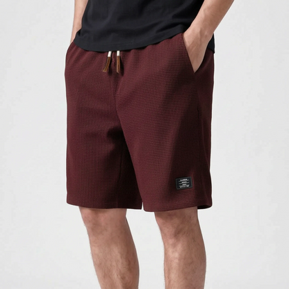 Travis - Textured Casual Men's Shorts