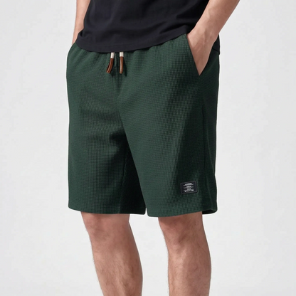 Travis - Textured Casual Men's Shorts