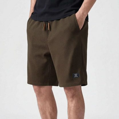 Travis - Textured Casual Men's Shorts