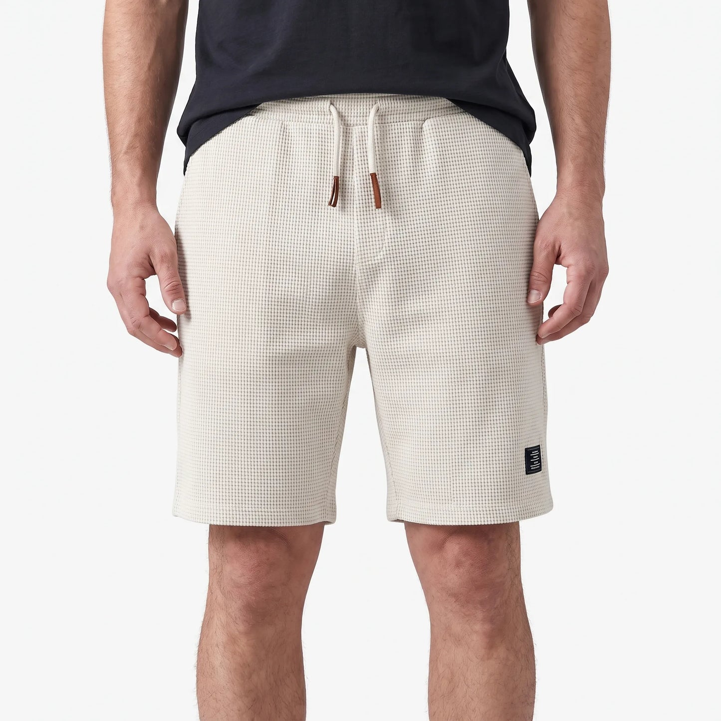 Travis - Textured Casual Men's Shorts