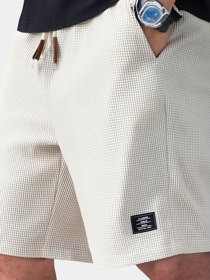 Travis - Textured Casual Men's Shorts