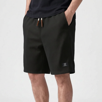 Travis - Textured Casual Men's Shorts