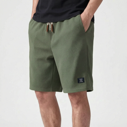 Travis - Textured Casual Men's Shorts