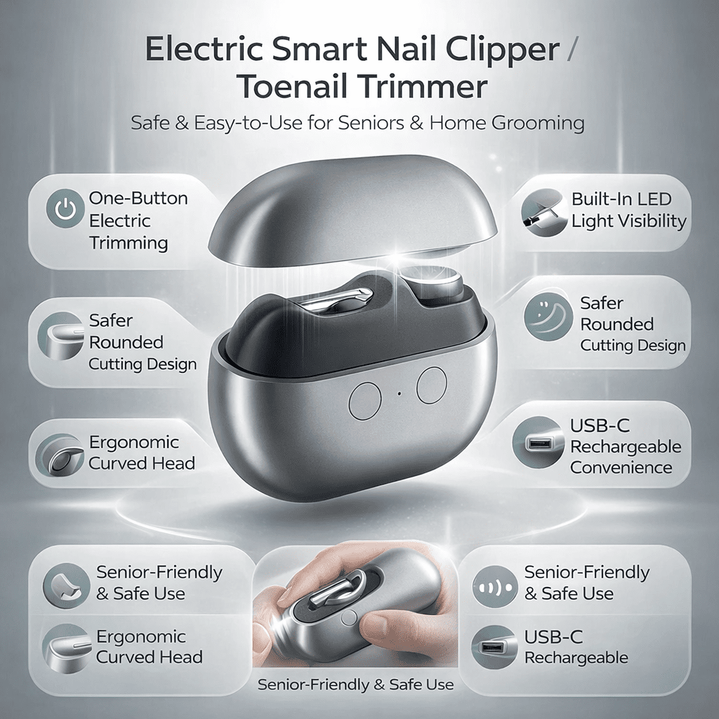 Trimora - Portable Electric Nail Clipper