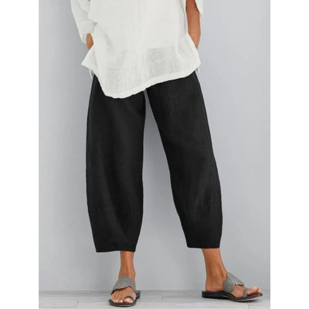 Trousara - Relaxed Fit Wide Leg Trousers