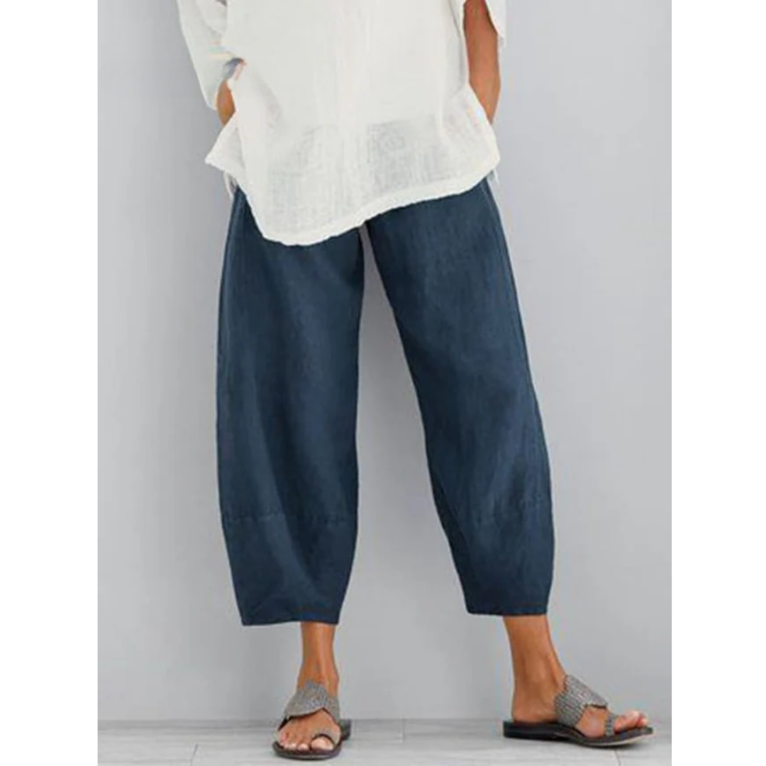 Trousara - Relaxed Fit Wide Leg Trousers