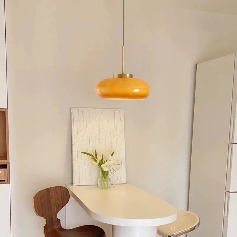 Tundris - Vintage Bowl Semi-Flush Ceiling Light