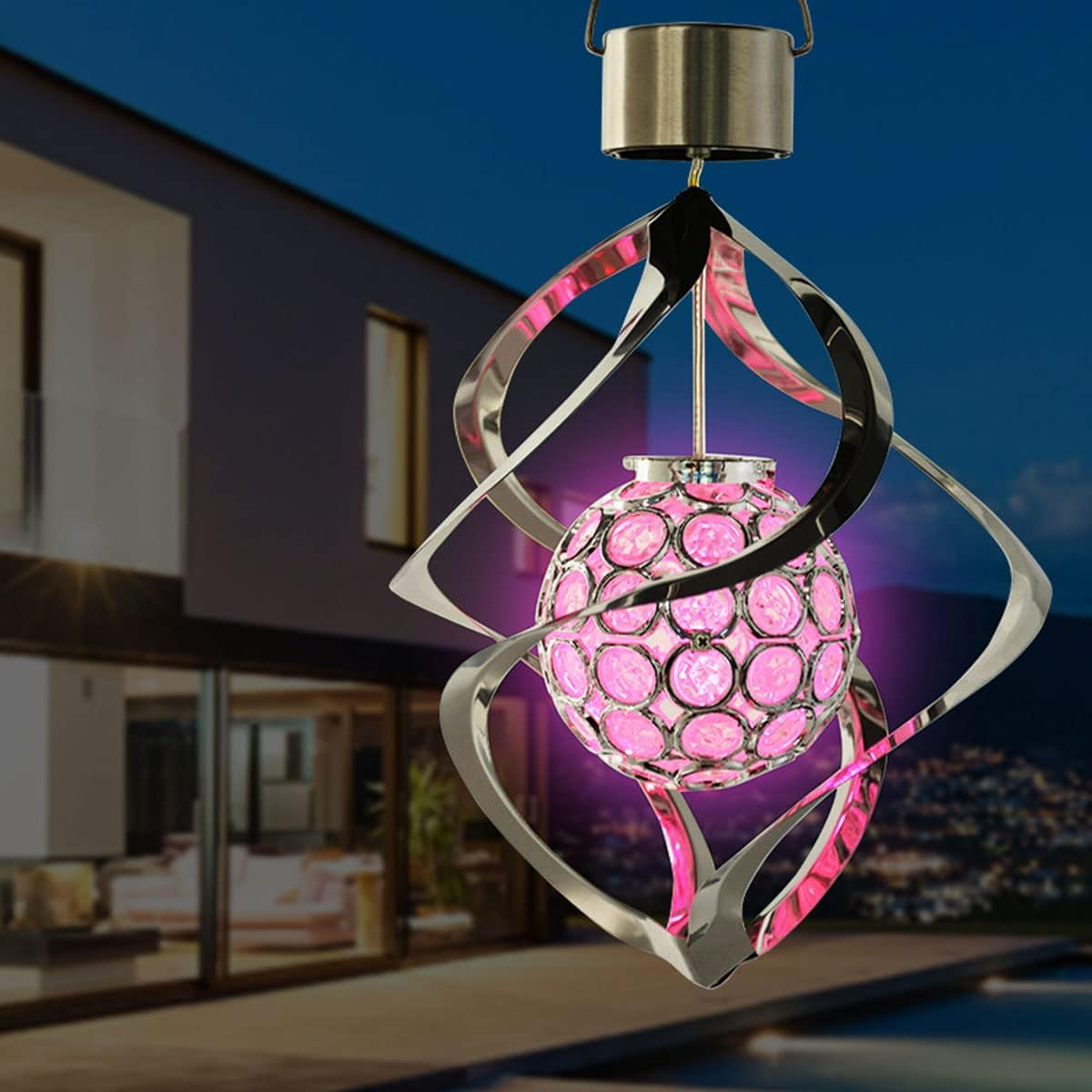 TwilightTwirl | Multicoloured LED wind spinner1