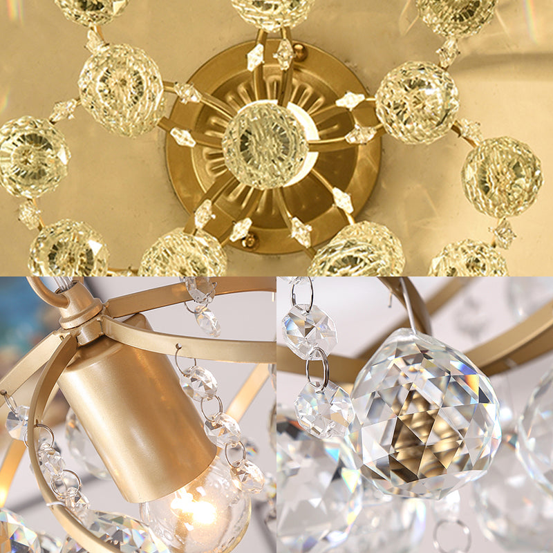 TwirlCrystal | Luminous Twisted Crystal Ceiling Light2