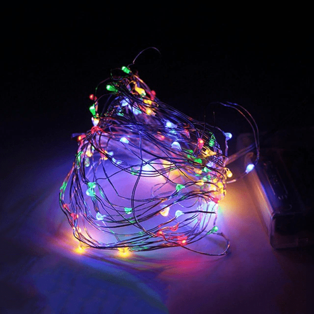 SunTwine | Solar-Powered LED Fairy Lights for Balcony & Garden