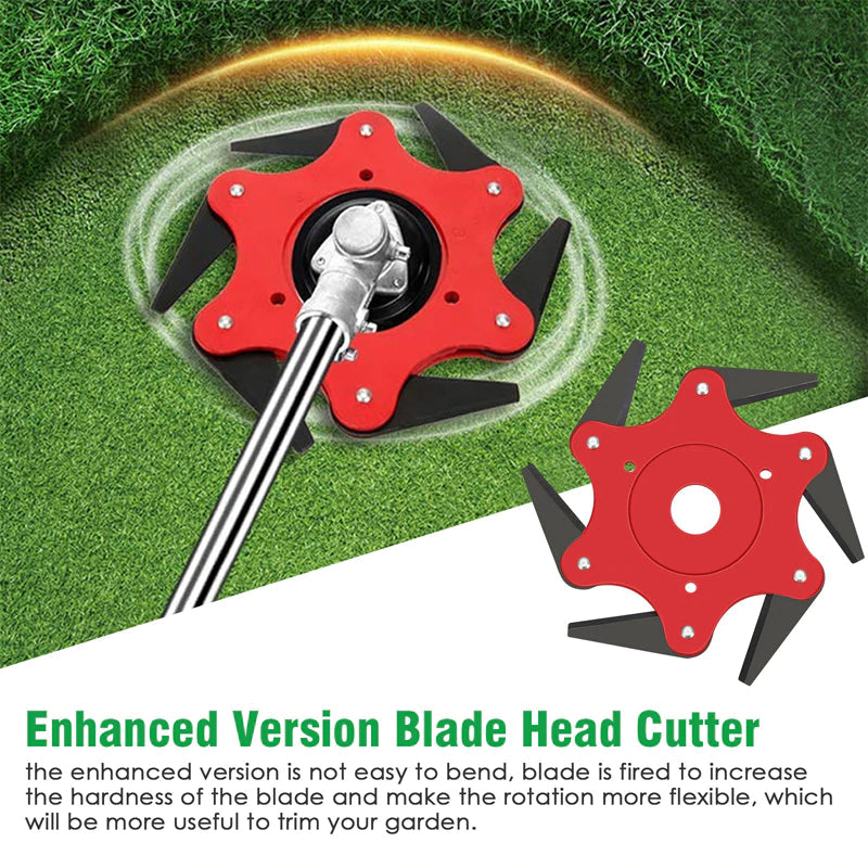 Trimmer Pro | Versatile Trimmer Head with 6 Blades