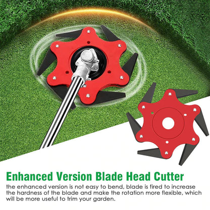 Trimmer Pro | Versatile Trimmer Head with 6 Blades