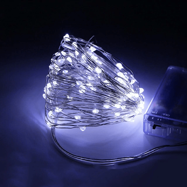 SunTwine | Solar-Powered LED Fairy Lights for Balcony & Garden