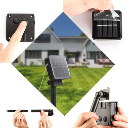 GlowTales | Moroccan Style Waterproof Solar Fairy Lights