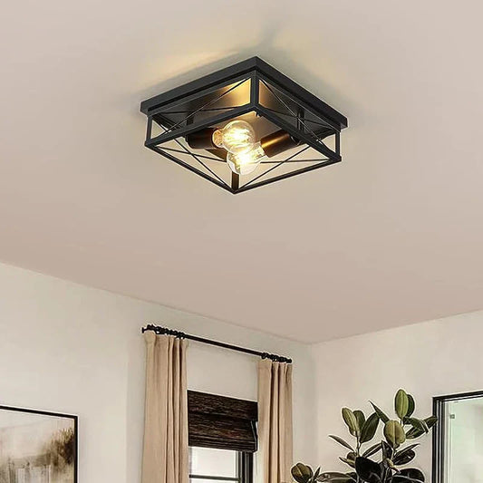 UrbanLoft | Modern grid ceiling light1