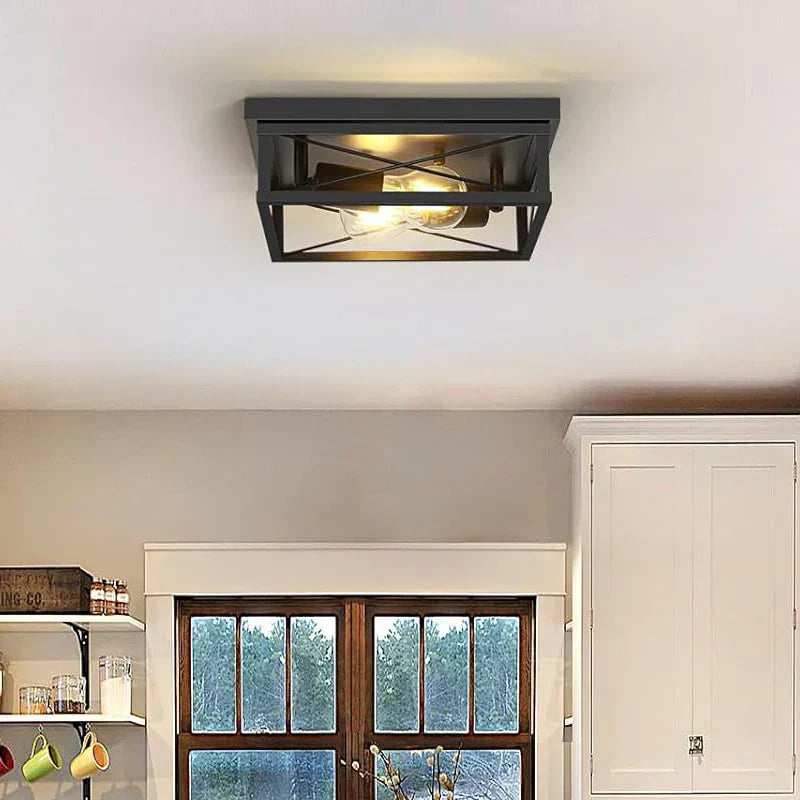 UrbanLoft | Modern grid ceiling light2