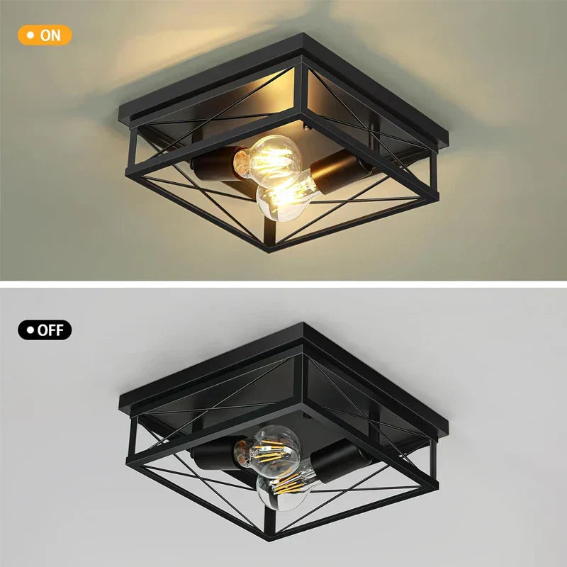 UrbanLoft | Modern grid ceiling light3
