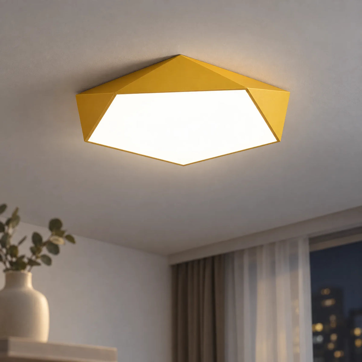 Vectis - Geometric Flush Mount Ceiling Light