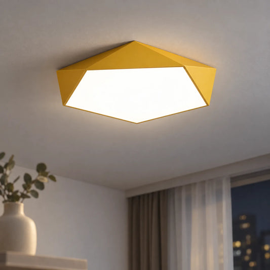 Vectis - Geometric Flush Mount Ceiling Light