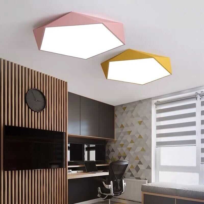 Vectis - Geometric Flush Mount Ceiling Light