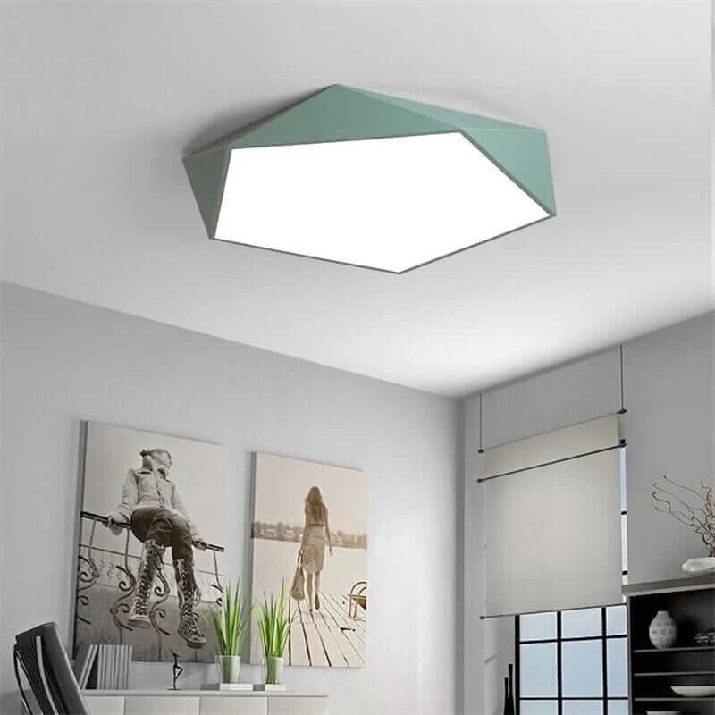Vectis - Geometric Flush Mount Ceiling Light