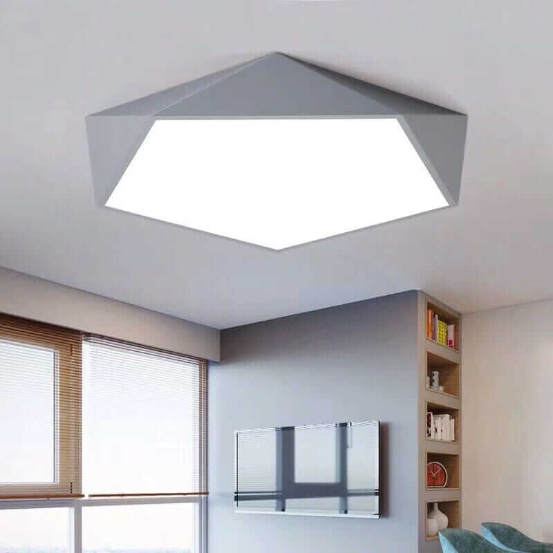 Vectis - Geometric Flush Mount Ceiling Light