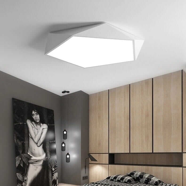 Vectis - Geometric Flush Mount Ceiling Light