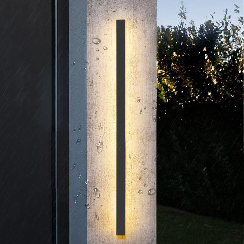 Veldora - Linear Outdoor Wall Light Fixture