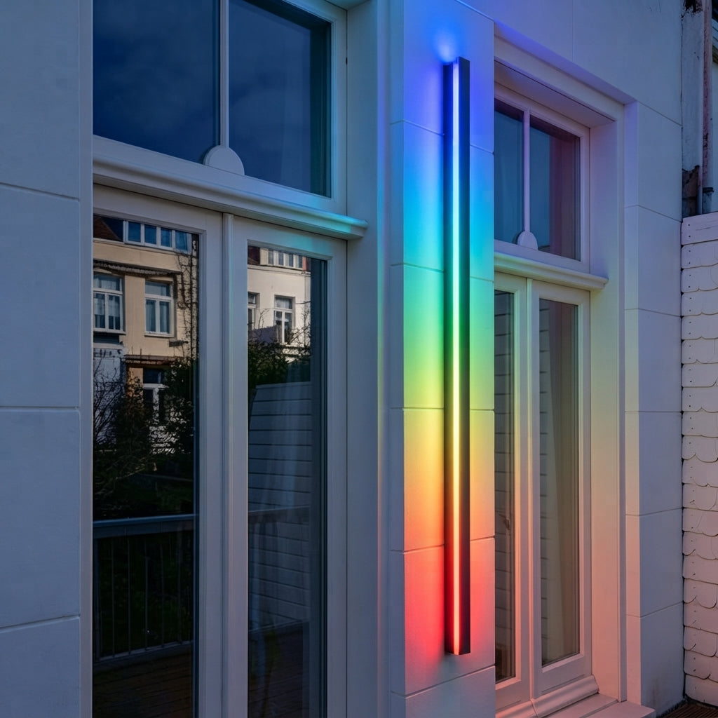 Veldora - Linear Outdoor Wall Light Fixture