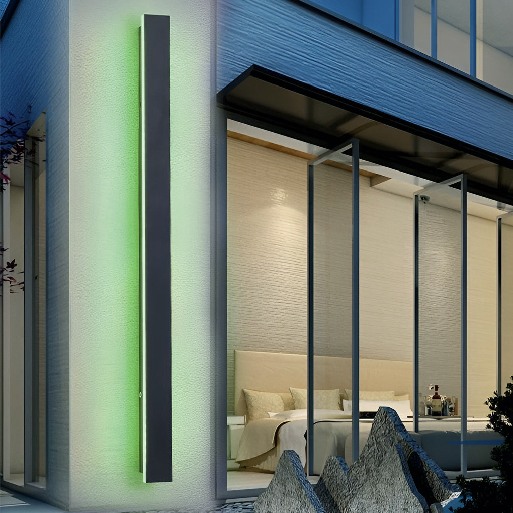 Veldora - Linear Outdoor Wall Light Fixture