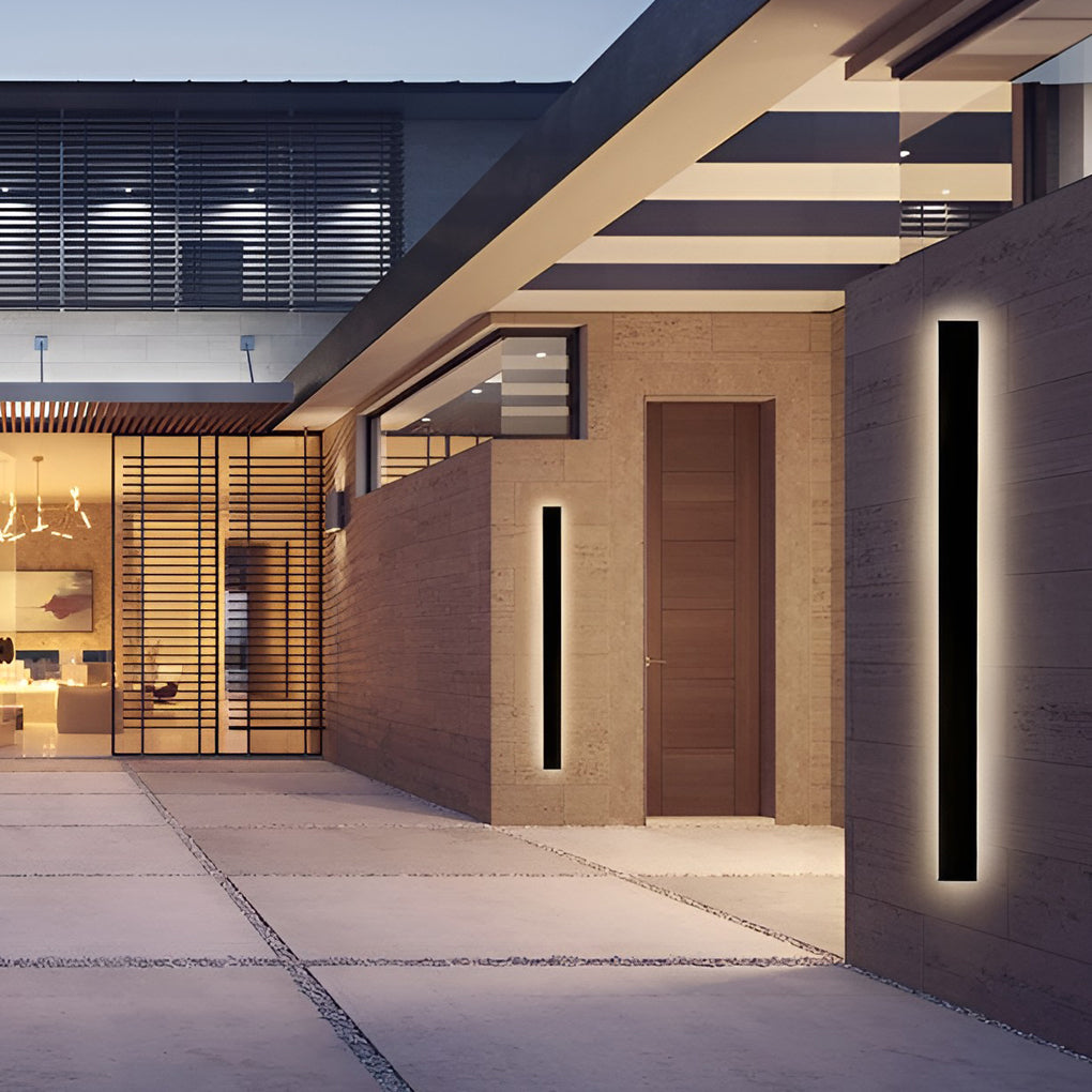 Veldora - Linear Outdoor Wall Light Fixture