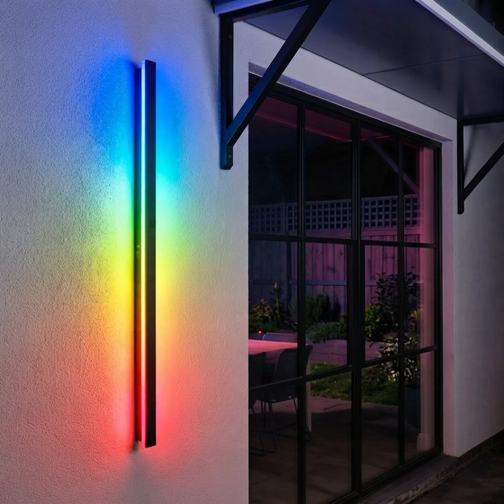 Veldora - Linear Outdoor Wall Light Fixture