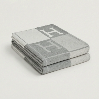Vellate - Large Geometric Throw Blanket