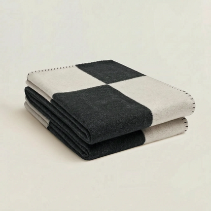 Vellate - Large Geometric Throw Blanket