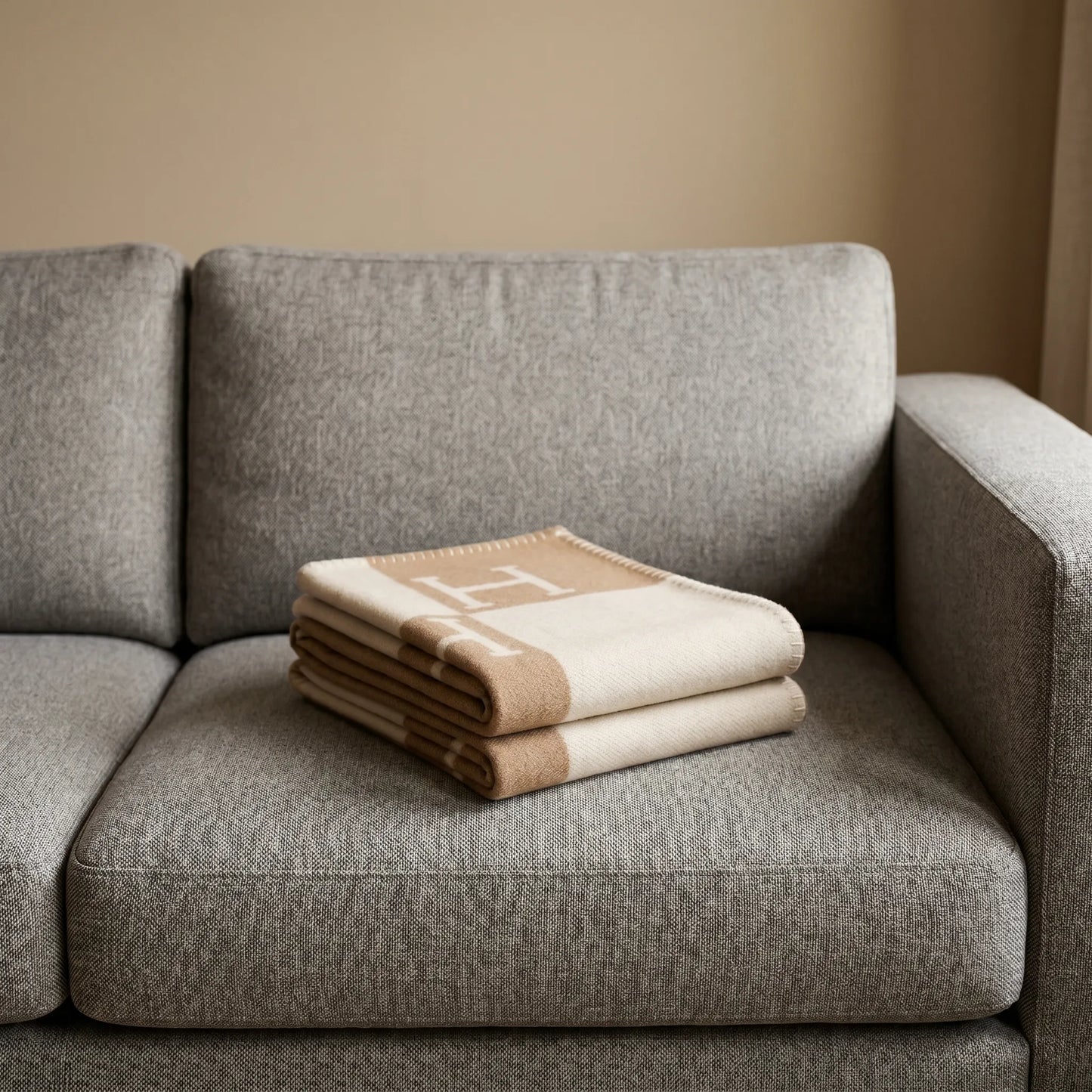 Vellate - Large Geometric Throw Blanket