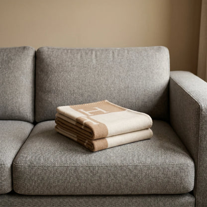 Vellate - Large Geometric Throw Blanket